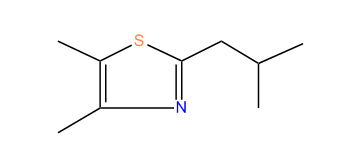 2-Isobutyl-4,5-dimethyl-1,3-thiazole
