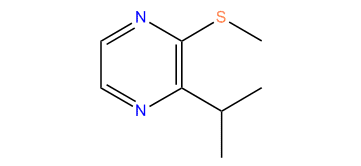 2-Isopropyl-3-methylthiopyrazine