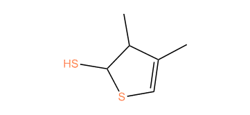 2-Mercapto-3,4-dimethyl-2,3-dihydrothiophene