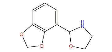 2-Methylenedioxyphenyloxazolidine