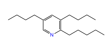 2-Pentyl-3,5-dibutylpyridine