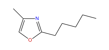 2-Pentyl-4-methyloxazole
