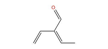 2-Ethenyl-2-butenal