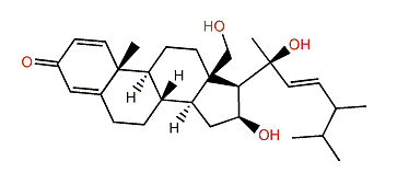 (20S,22E)-24-Methylcholesta-1,4,22-triene-16b,18,20-triol-3-one