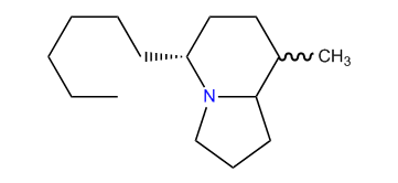 (5R)-5-Hexyl-8-methyloctahydroindolizine