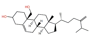 24-Methylene-5-cholesten-3,19-diol