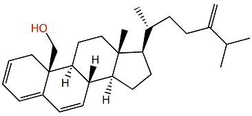 24-Methylenecholesta-2,4,6-trien-19-ol