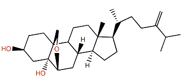 24-Methylenecholesta-6b,19-epoxy-3b,5a-diol