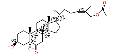 26-Acetoxy-3b,5a-dihydroxyycholest-24-en-6-one