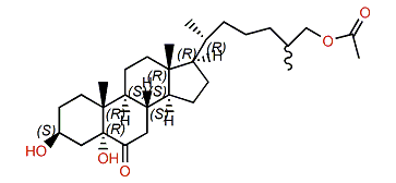 26-Acetoxy-3b,5a-dihydroxycholest-6-one