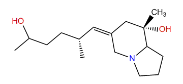 (8S,Z)-6-((2R)-5-Hydroxy-2-methylhexylidene)-8-methyloctahydroindolizin-8-ol