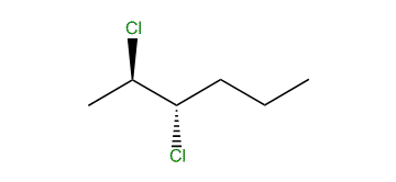 (2R,3S)-Dichlorohexane