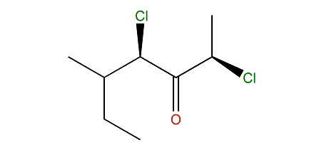 (R,R)-2,4-Dichloro-5-methylheptan-3-one