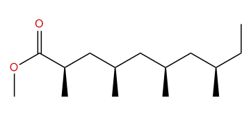 (2R,4R,6R,8R)-Methyl 2,4,6,8-tetramethyldecanoate