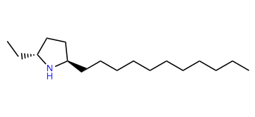 (2R,5R)-2-Ethyl-5-undecylpyrrolidine