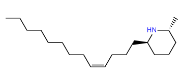 (2R,6R)-2-Methyl-6-(Z4-tridecenyl)-piperidine
