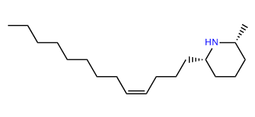 (2R,6S)-2-Methyl-6-(Z4-tridecenyl)-piperidine