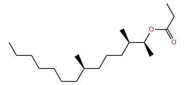 (2S,3R,7R)-3,7-Dimethyltetradecan-2-yl propionate