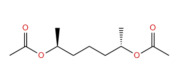 (2S,6S)-2,6-Diacetoxyheptane