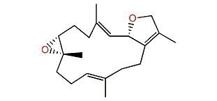 (2S,7R,8R)-Sarcophytoxide