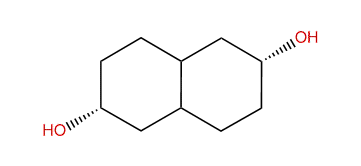 2alpha-Hydroxy-6alpha-hydroxy-trans-decalin