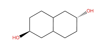 2alpha-Hydroxy-6beta-hydroxy-trans-decalin