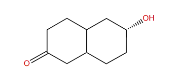 2alpha-Hydroxy-trans-decalin-6-one