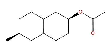 2beta-Acetoxy-6beta-hydroxy-trans-decalin