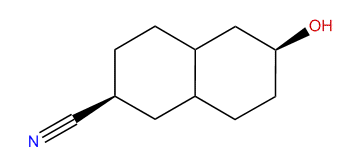 2beta-Hydroxy-6beta-cyanide-trans-decalin