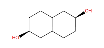 2beta-Hydroxy-6beta-hydroxy-trans-decalin