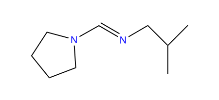 2-Methyl-N-(1-pyrrolidinylmethylene)-1-propanamine