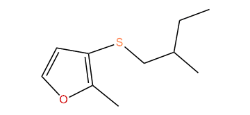 2-Methyl-3-[(2-methylbutyl)-thio]-furan