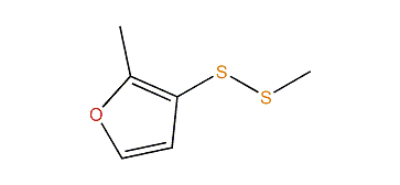 2-Methyl-3-(2-methyldisulfanyl)-furan