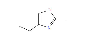 2-Methyl-4-ethyloxazole