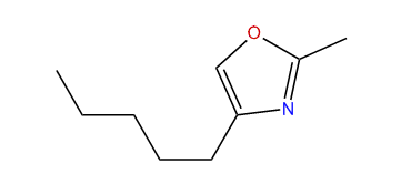 2-Methyl-4-pentyloxazole