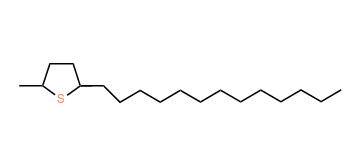 2-Methyl-5-tridecylthiolane