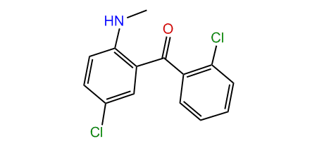 2-Methylamino-2,5-dichlorobenzophenone