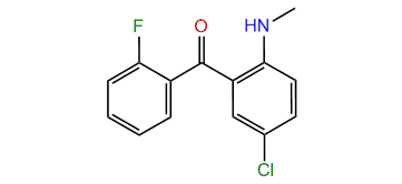 2-Methylamino-5-chloro-2-fluorobenzophenone