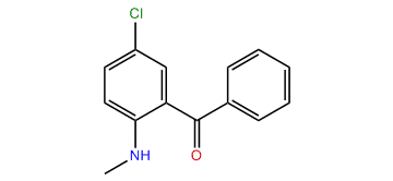 2-Methylamino-5-chloro-benzophenone