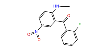 2-Methylamino-5-nitro-2-fluorobenzophenone