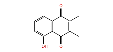 2,3-Dimethyl-5-hydroxy-1,4-naphthoquinone
