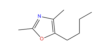 2,4-Dimethyl-5-butyloxazole