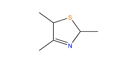 2,4,5-Trimethyl-2,5-dihydrothiazole