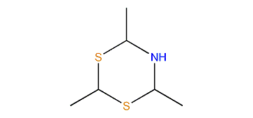 2,4,6-Trimethyl-1,3,5-dithiazinane