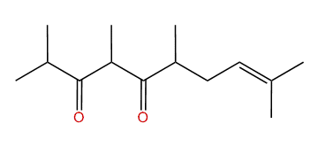 2,4,6,9-Tetramethyl-8-decen-3,5-dione