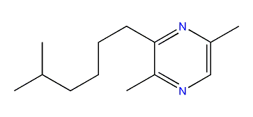 2,5-Dimethyl-3-(5-methylhexyl)-pyrazine
