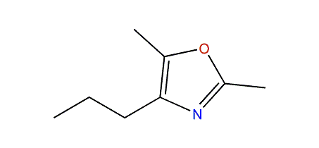 2,5-Dimethyl-4-propyloxazole