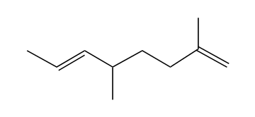 (E)-2,5-Dimethyl-1,6-octadiene