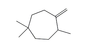 2,5,5-Trimethyl-1-methylenecycloheptane
