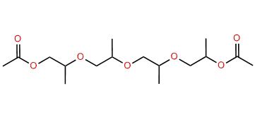 2,5,8,11-Tetramethyl-13-oxo-3,6,9,12-tetraoxatetradecyl acetate
